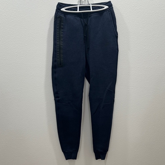 Nike Other - Men's Nike Tech Fleece Navy blue Jogger sweat Pants small tall long EUC